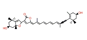 Pyrrhoxanthinol 5,8-furanoxide